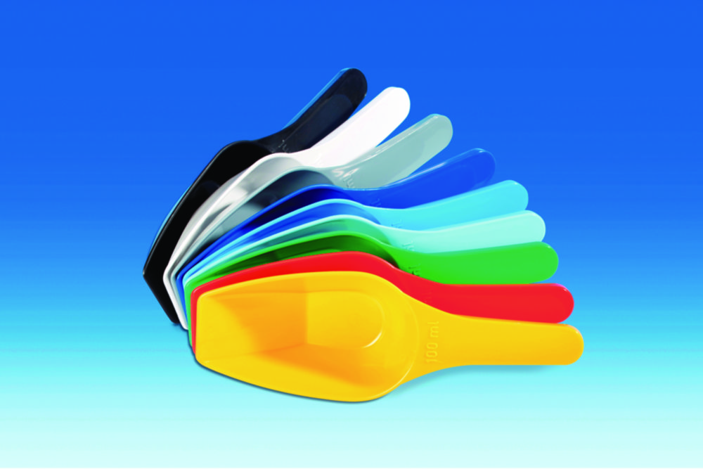 Measuring scoops, PP, coloured