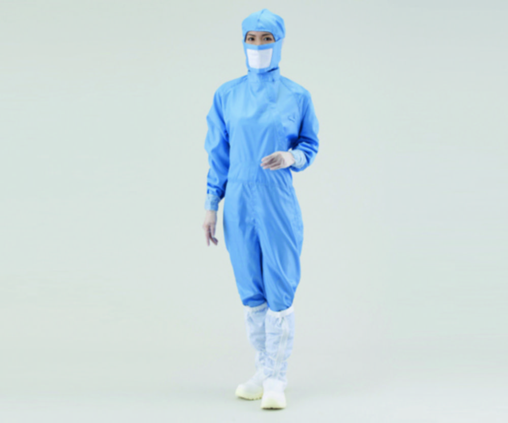Overall for cleanroom ASPURE, polyester, with pen pocket