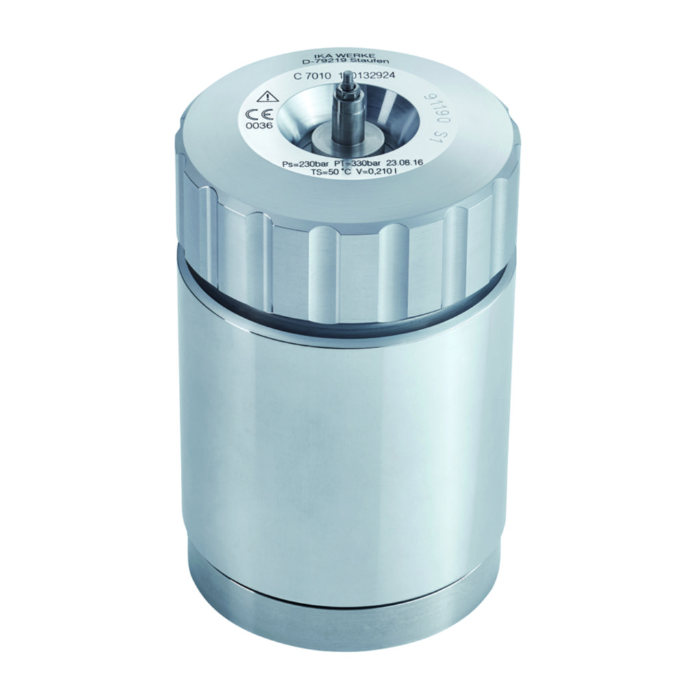 Decomposition vessels for IKA Calorimeters