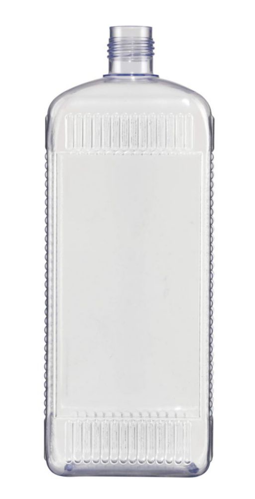 Square bottles without closure, PVC, series 310