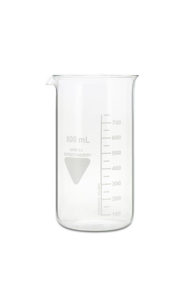 Beakers, Borosilicate glass 3.3, tall form