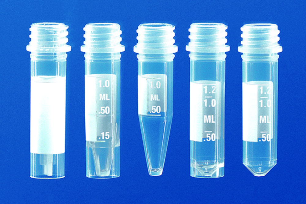 Micro tubes, PP, without screw cap