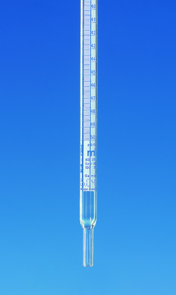 Spare burette tubes for the compact burette, boro 3.3