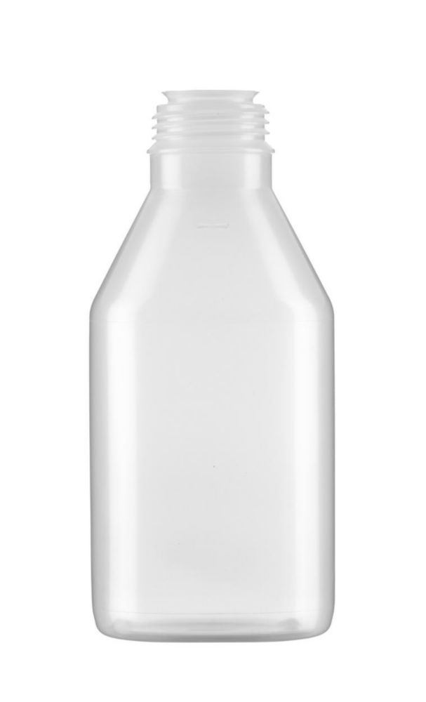 Narrow-mouth bottles without closure series 310 "Clear Grip", PP