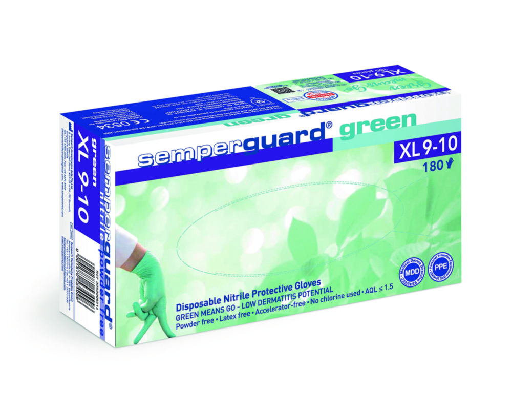 Einmalhandschuhe, Semperguard® Green, Nitril