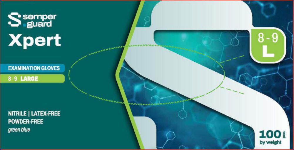 Disposable Gloves, Semperguard® Xpert, Nitrile