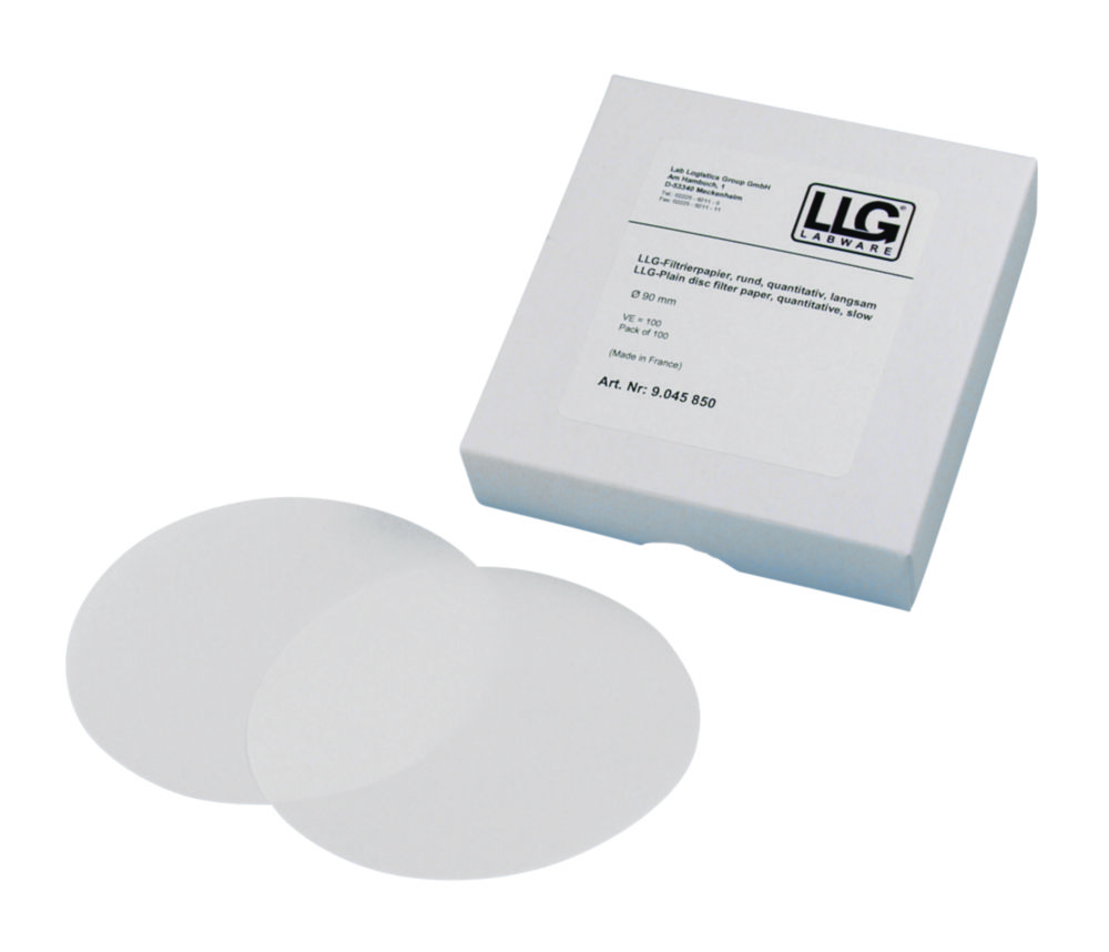 LLG-Quantitative filter paper, circles, slow