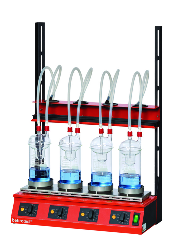 Hydrolysis/crude fibre separation set , behrotest