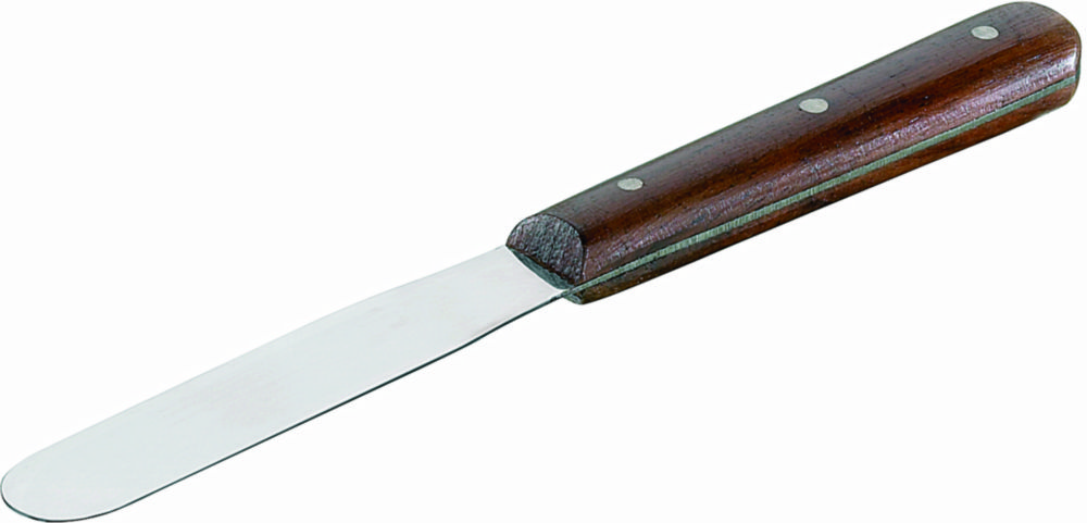 Spatelmesser rostfrei, 75 mm, Holzheft