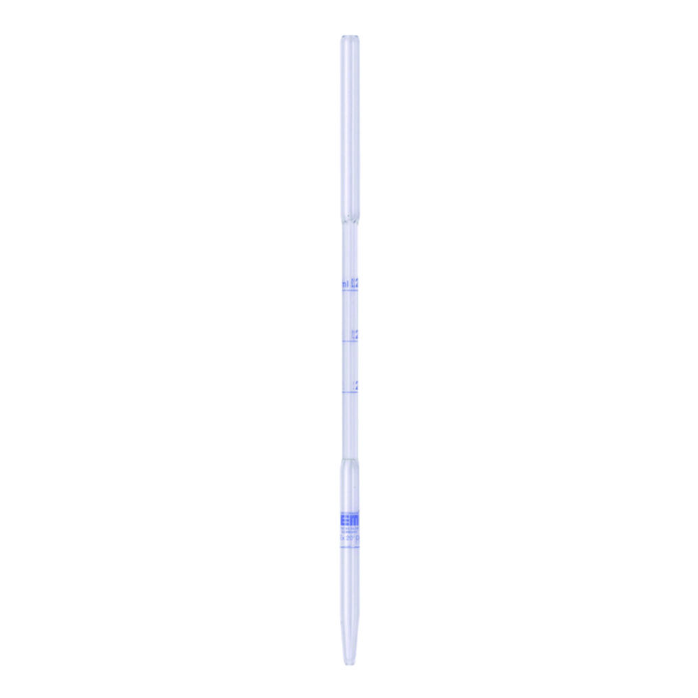 Demeterpipetten, Kalk-Soda-Glas, Marke bei 1,0/2,0/2,1/2,2 ml