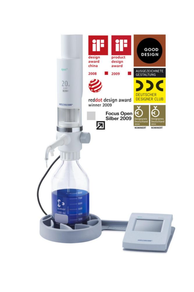Digital burette opus® titration