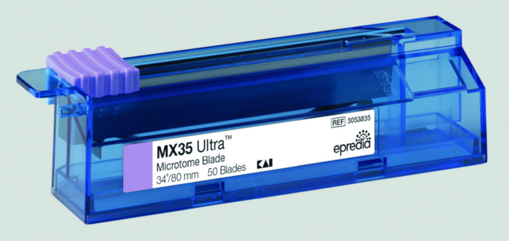 Blades for microtomes and cryostats, low profile