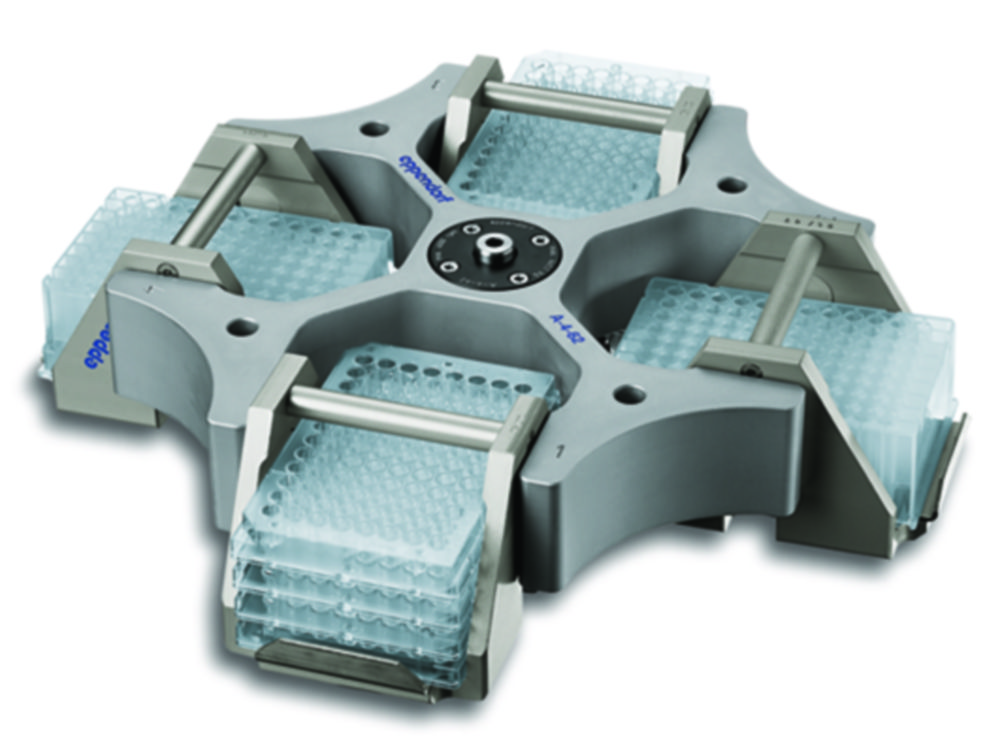 Swing-out rotor A-4-62 for centrifuges 5810/5810 R, incl. 4 x microtitre plate carriers