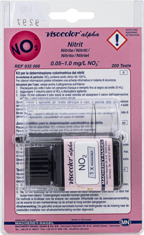 Testkits VISOCOLOR® alpha für Gewässeranalysen