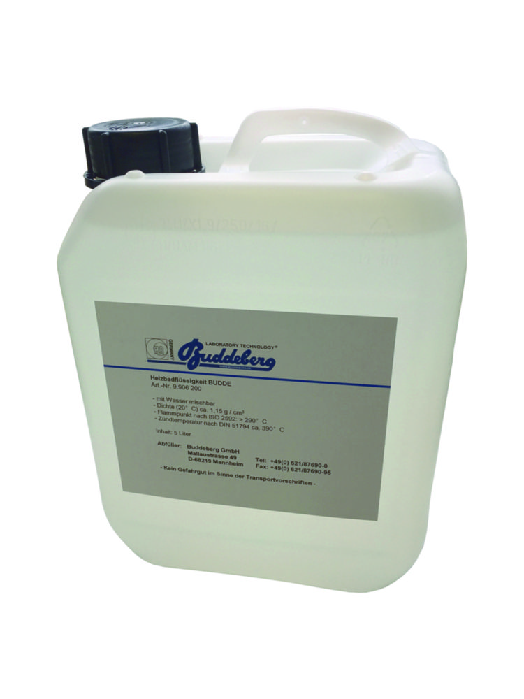 Heating bath liquid, BUDDE