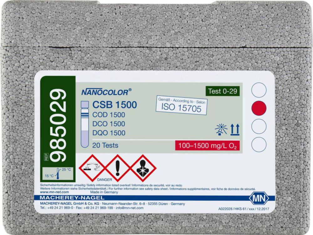 Tube tests NANOCOLOR® COD