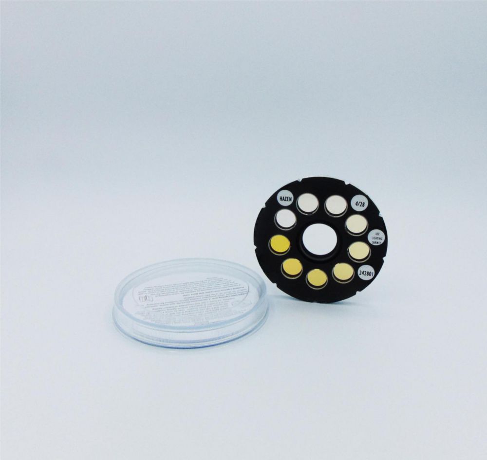 Colour test discs Hazen/APHA for Comparator system 2000