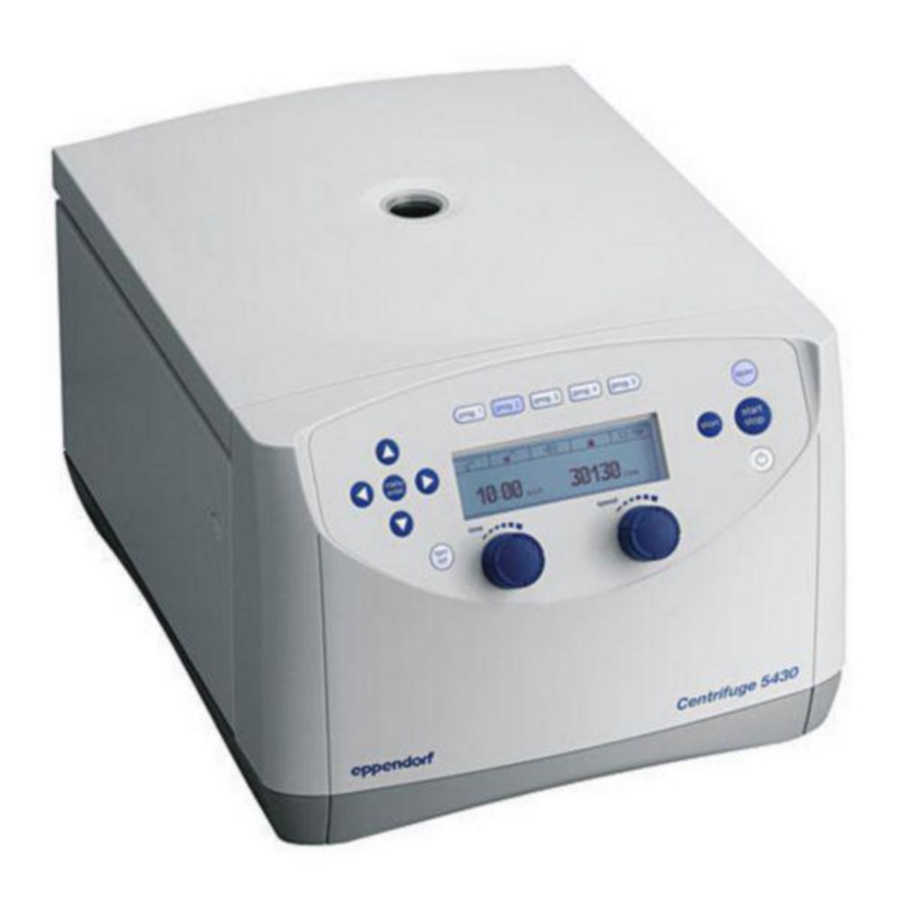 Microcentrifuge 5430 / 5430 R (General Lab Product) with rotor FA-45-30-11, with knobs