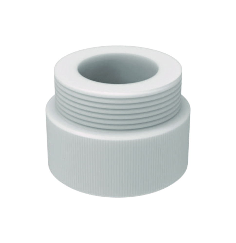 Thread adapters for SafetyCaps / SafetyWasteCaps, female / male thread