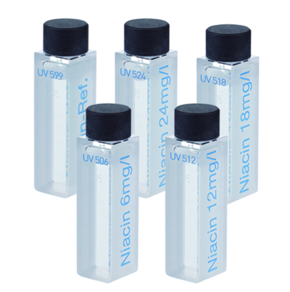 Secondary standards for calibrating spectrophotometers