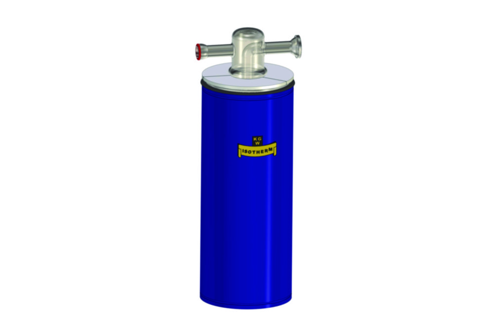 Cold traps with Dewar flask, borosilicate glass 3.3, one-piece, long version
