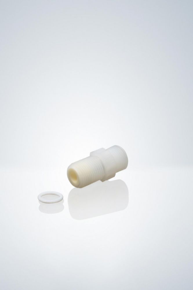 Discharge valves for bottle-top dispensers and digital burettes