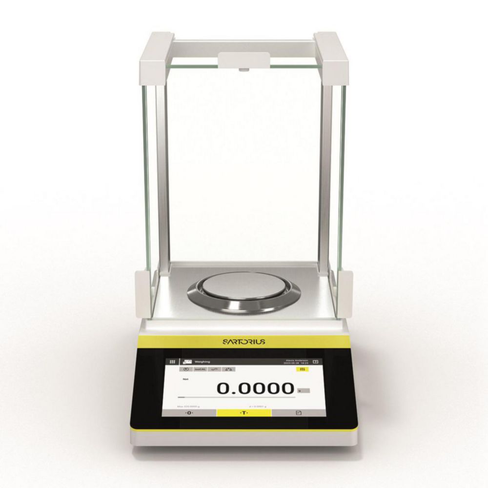 Analytical balance Quintix® Pro, with real-time level support
