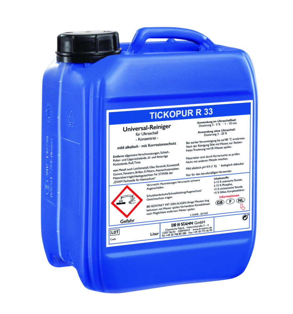 Ultraschallreinigungsmittel TICKOPUR R 33