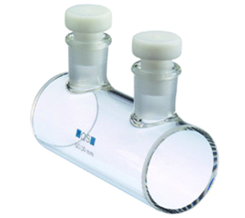 Cylindrical Cells for polarimetric measurements, UV-range