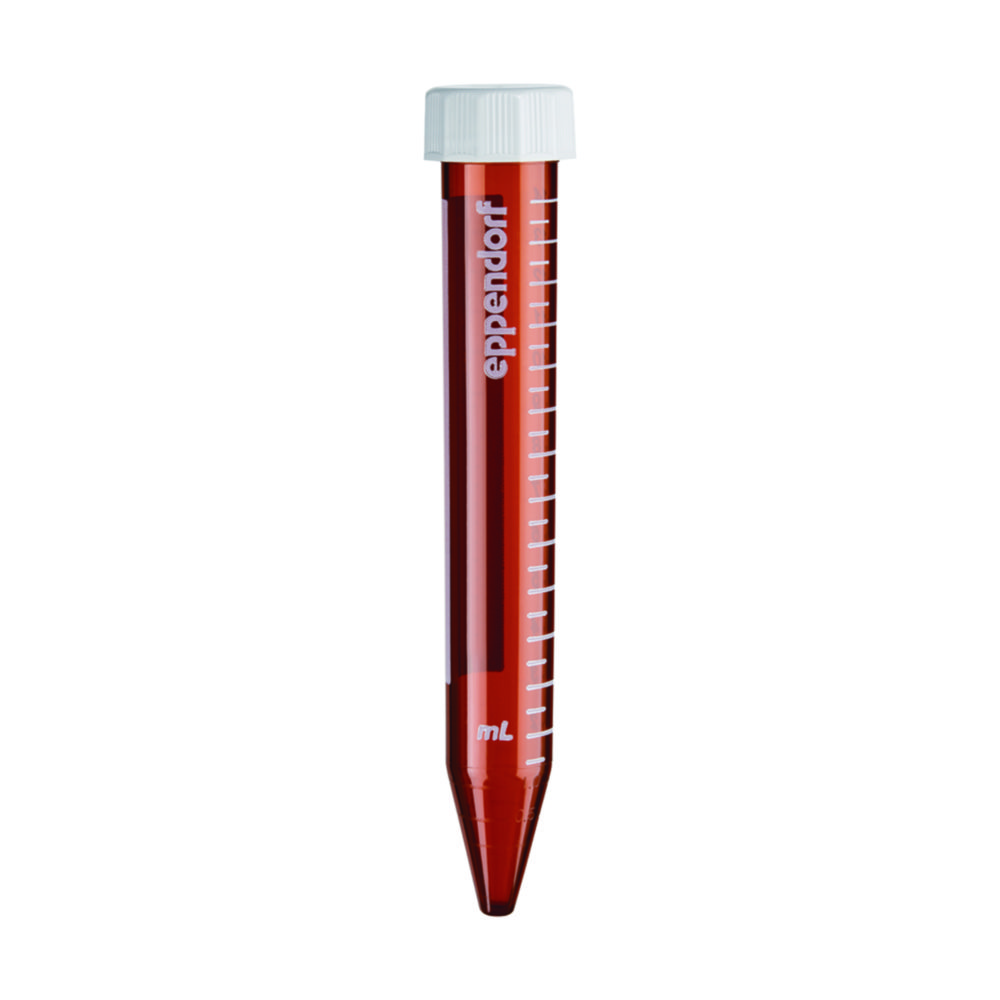 Eppendorf Tubes®, PP, amber, with screw cap, HDPE