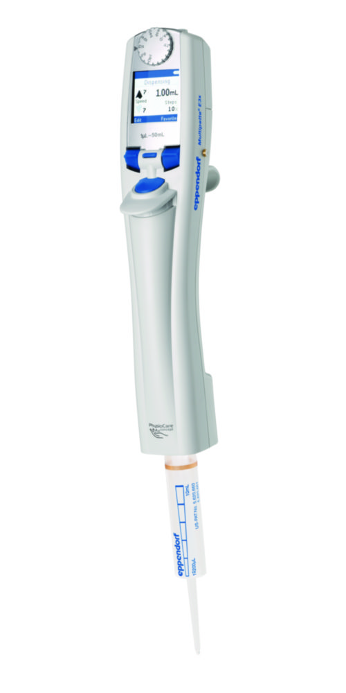 Dispensers Multipette® E3x, with charge stand