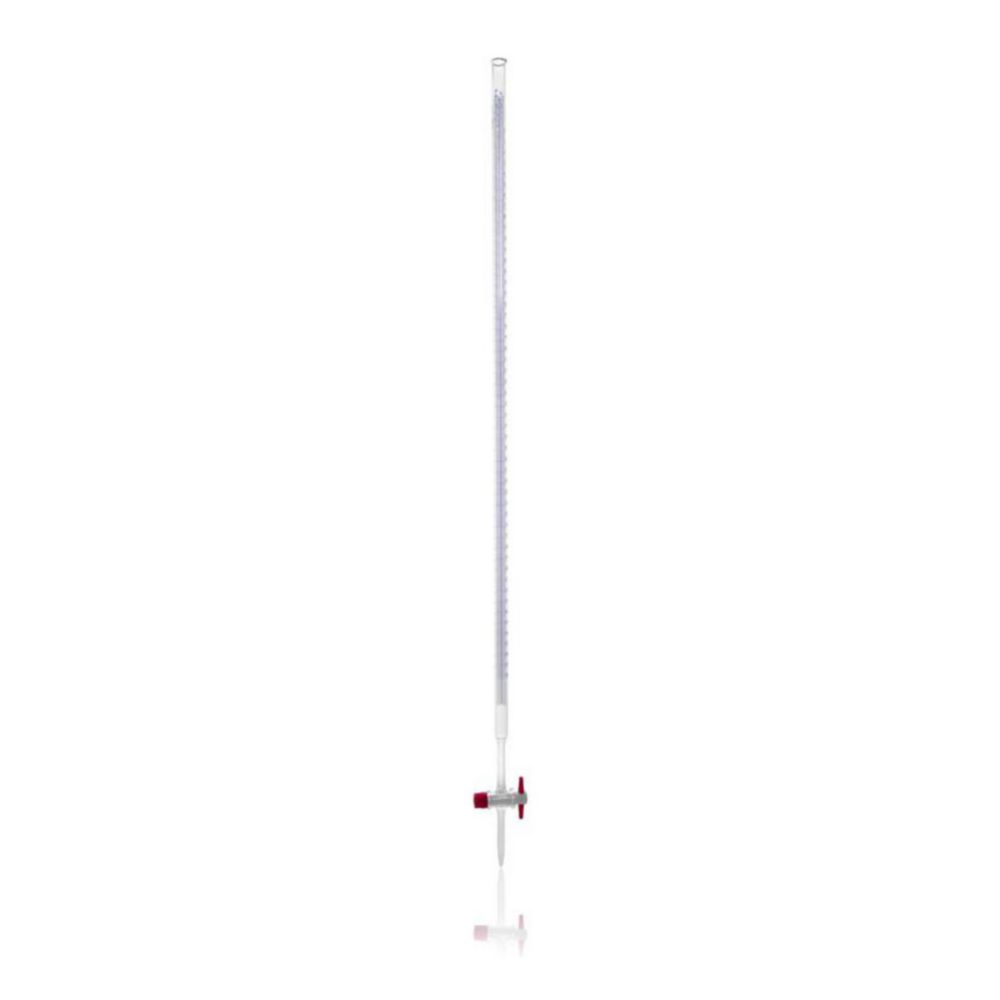 Burette with straight standard ground stopcock, DURAN®, class AS, with PTFE key