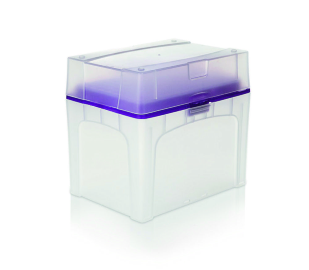 TipBox, PP, with Tip-Tray, empty