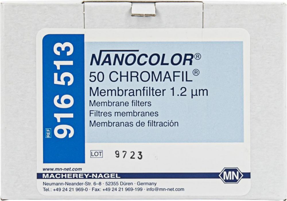 Accessories NANOCOLOR®, Membrane Filtration