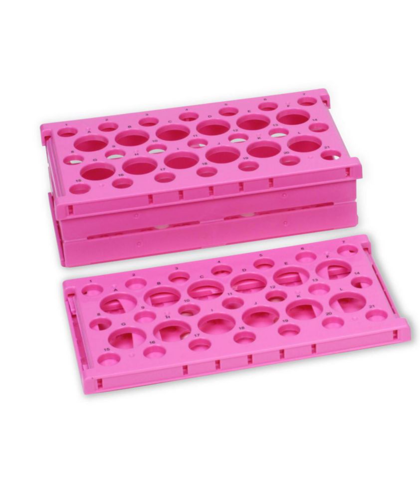 Tube Rack pop-up™, foldable, PP, for 2 tube sizes