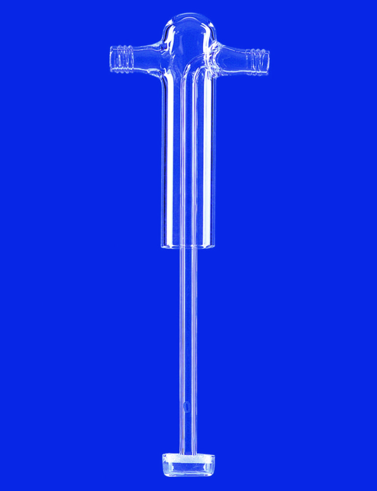 Gas washbottle heads for gas washing bottles with screw connections