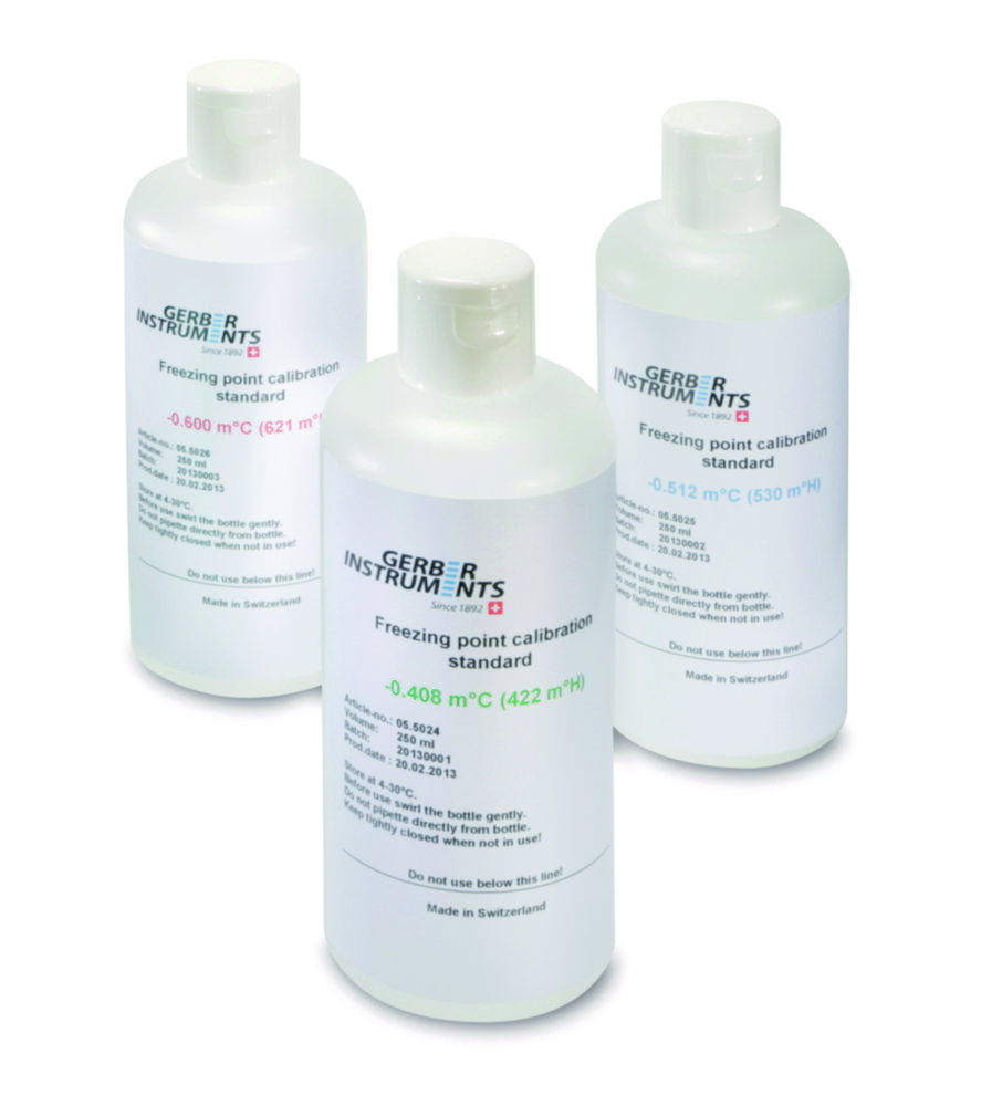 Cryoscope Calibration Solutions