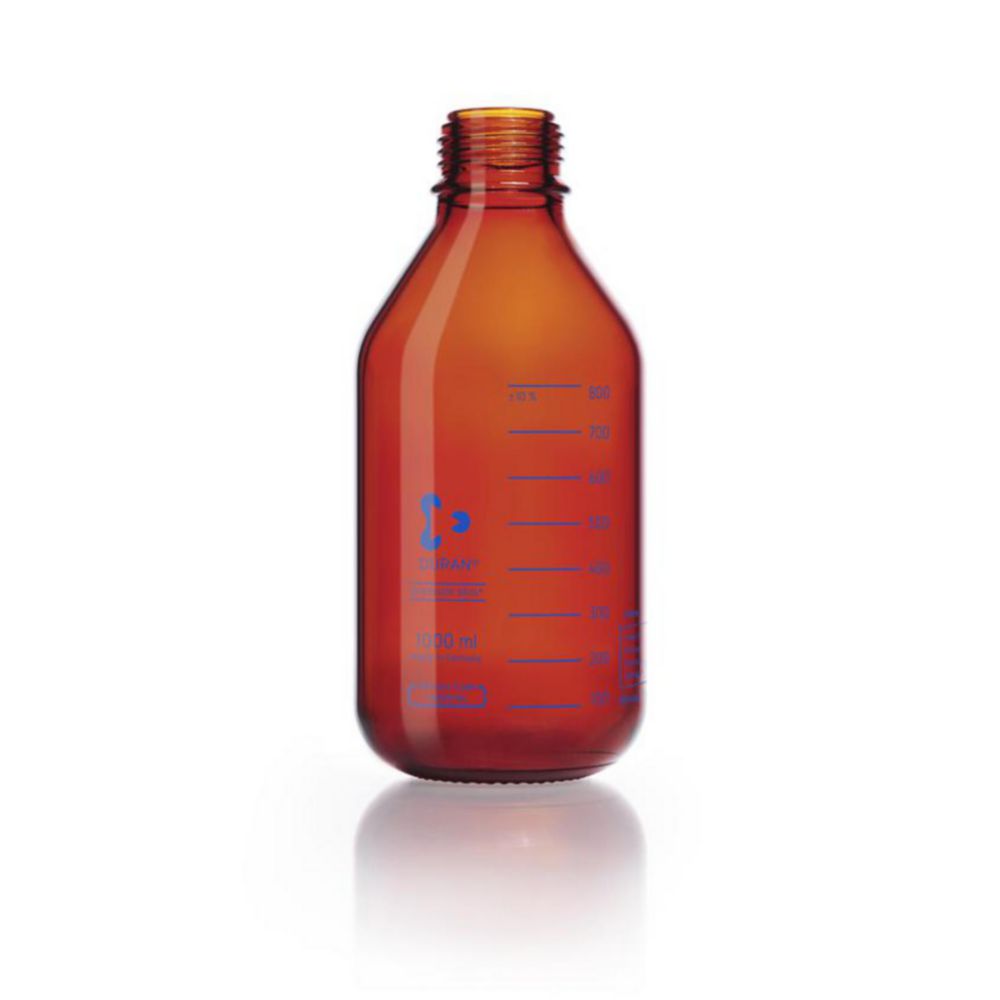 Laborflasche, druckfest, DURAN®, braun