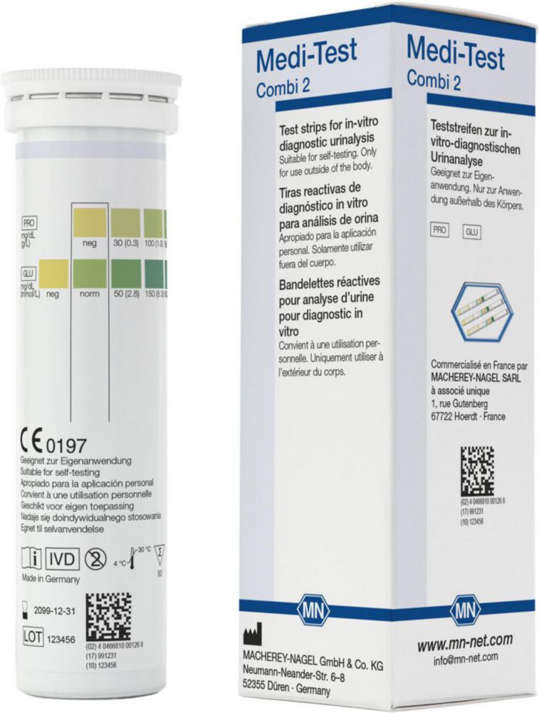 Teststreifen zur Harnanalyse MEDI-TEST Combi