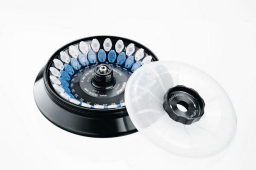 Fixed angle rotors for Centrifuge 5427 R, incl. rotor lid