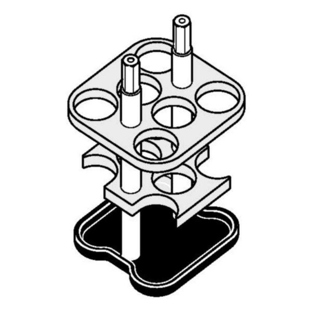 Adapter für Rechteckbecher 90 ml