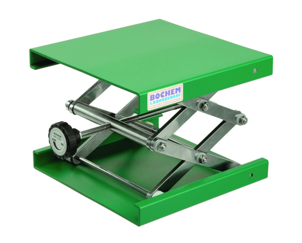 Laboratory jacks, aluminium / powder coated