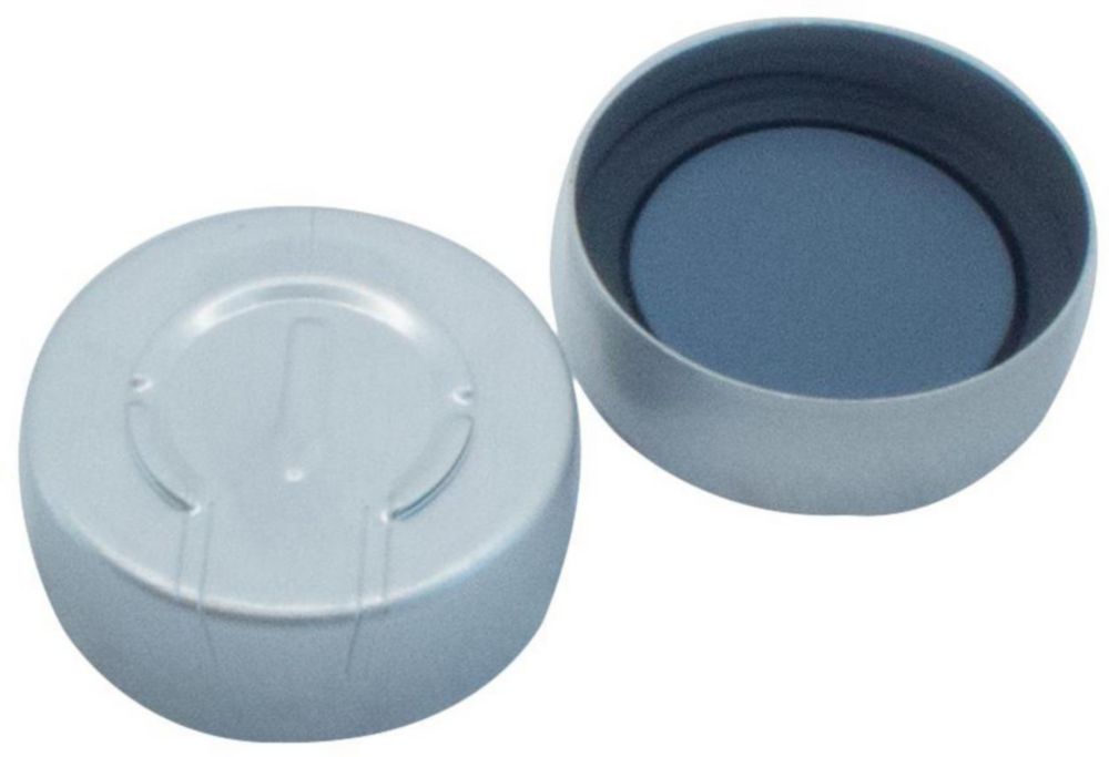 LLG-Crimp Seals ND20 (Complete Tear Off Caps), Aluminium, ready assembled