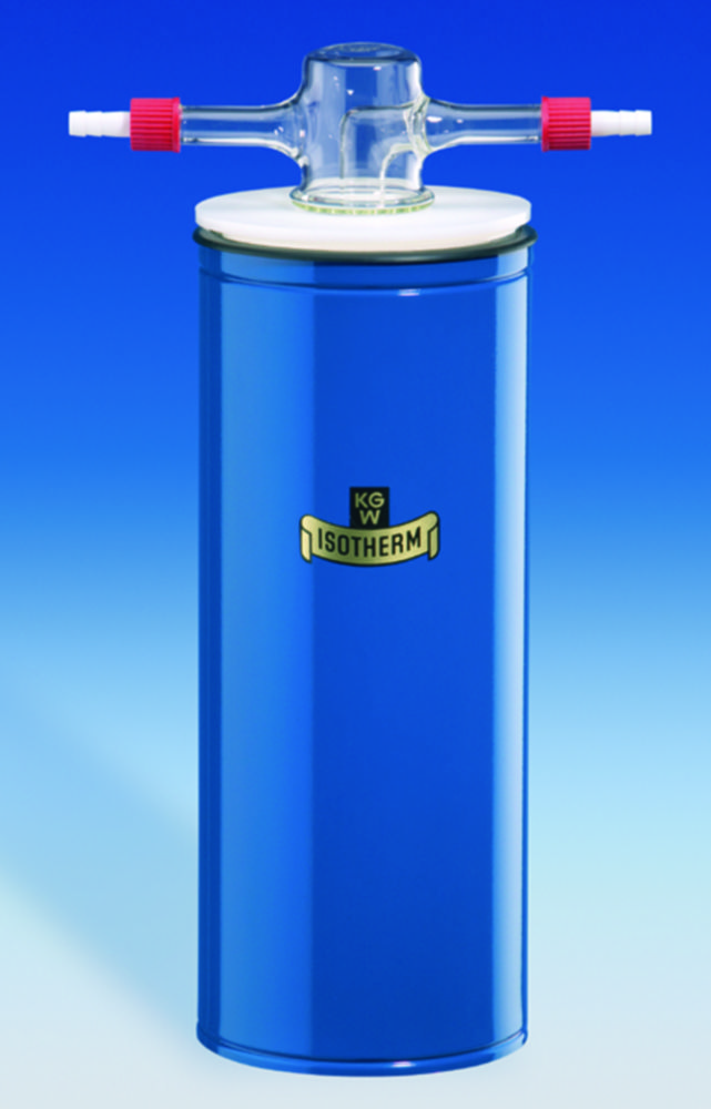 Cold traps with Dewar flask, borosilicate glass 3.3, one-piece, standard version
