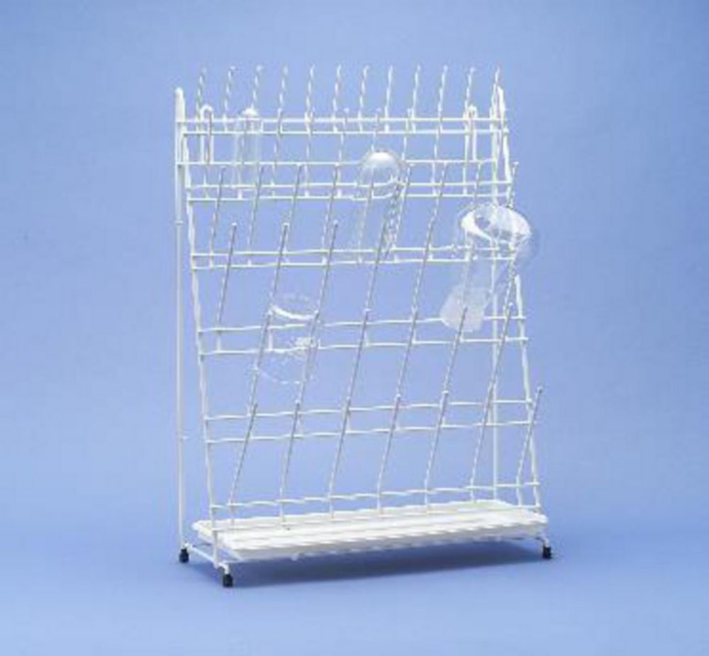 Draining racks, PE-coated wire