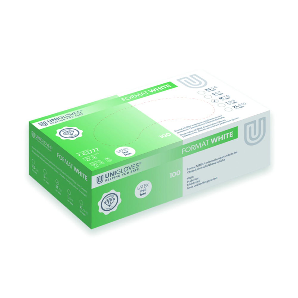 Disposable Gloves Format, Nitrile