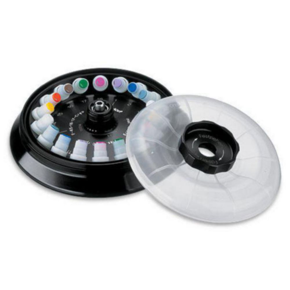 Fixed angle rotors for microcentrifuges 5430/5430 R, incl. rotor lid