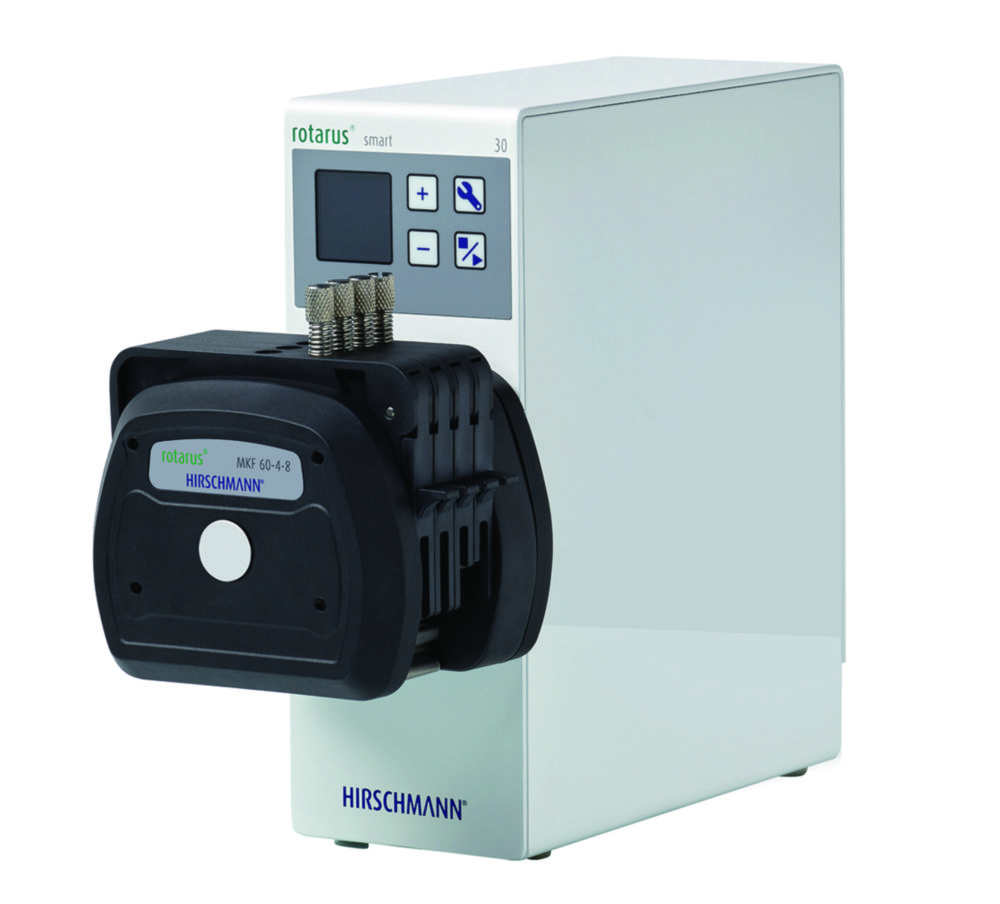 Schlauchpumpen-Set rotarus® smart 30, mit Mehrkanal-Pumpenkopf MKF 60-4-8