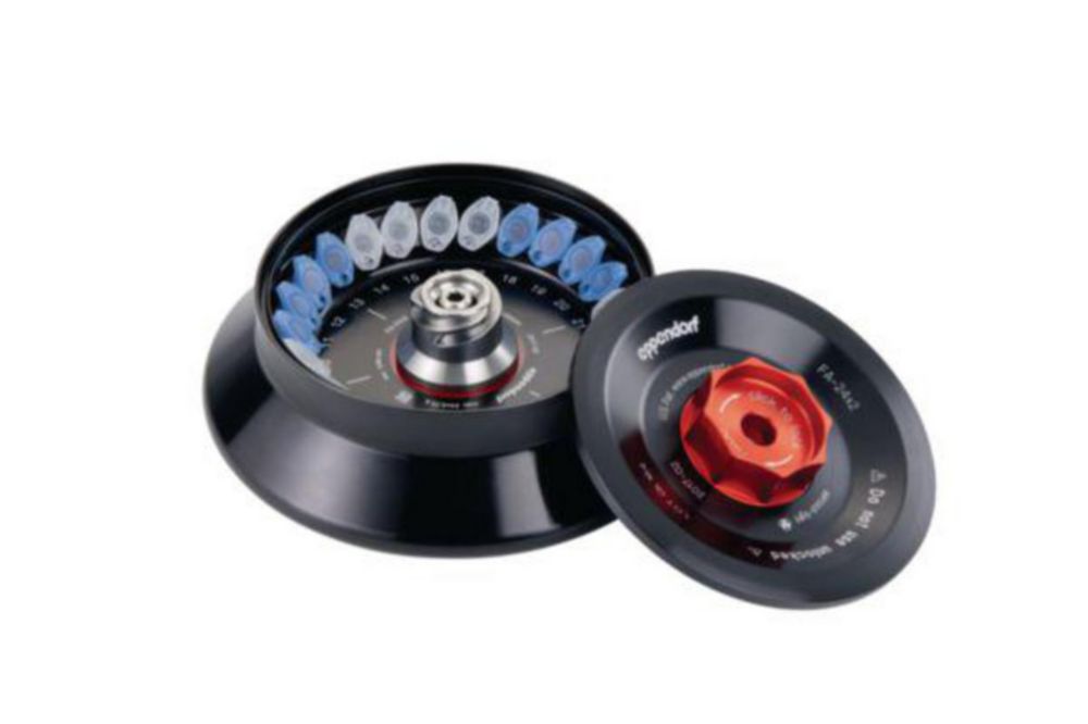 Fixed angle rotors for Microcentrifuge 5425/5425 R, incl. QuickLock® rotor lid
