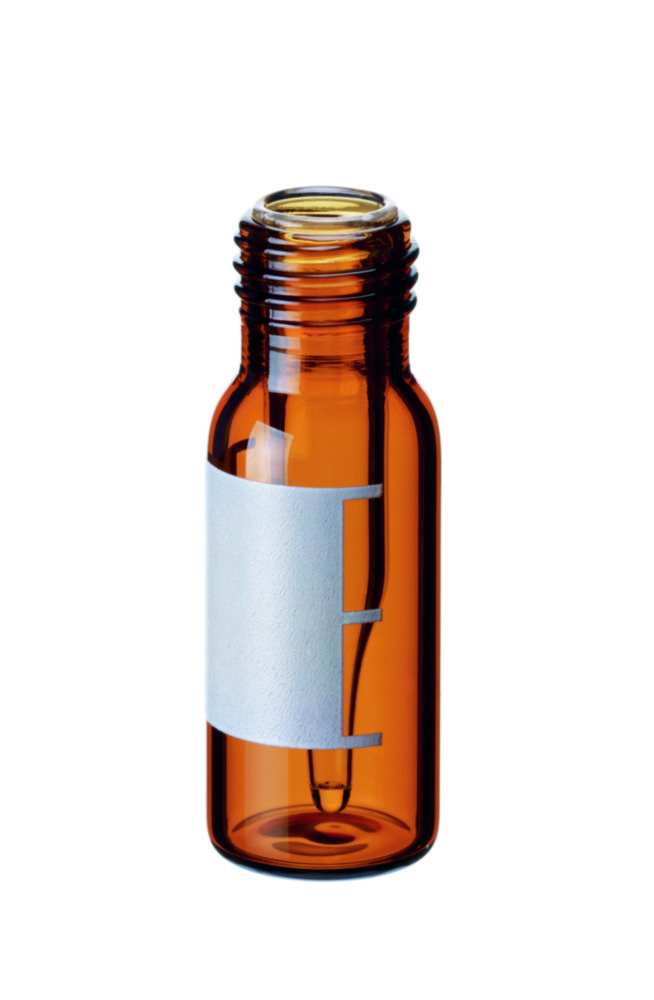 Short thread vials ND9, wide opening, micro vials